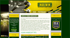 Desktop Screenshot of max-win.net